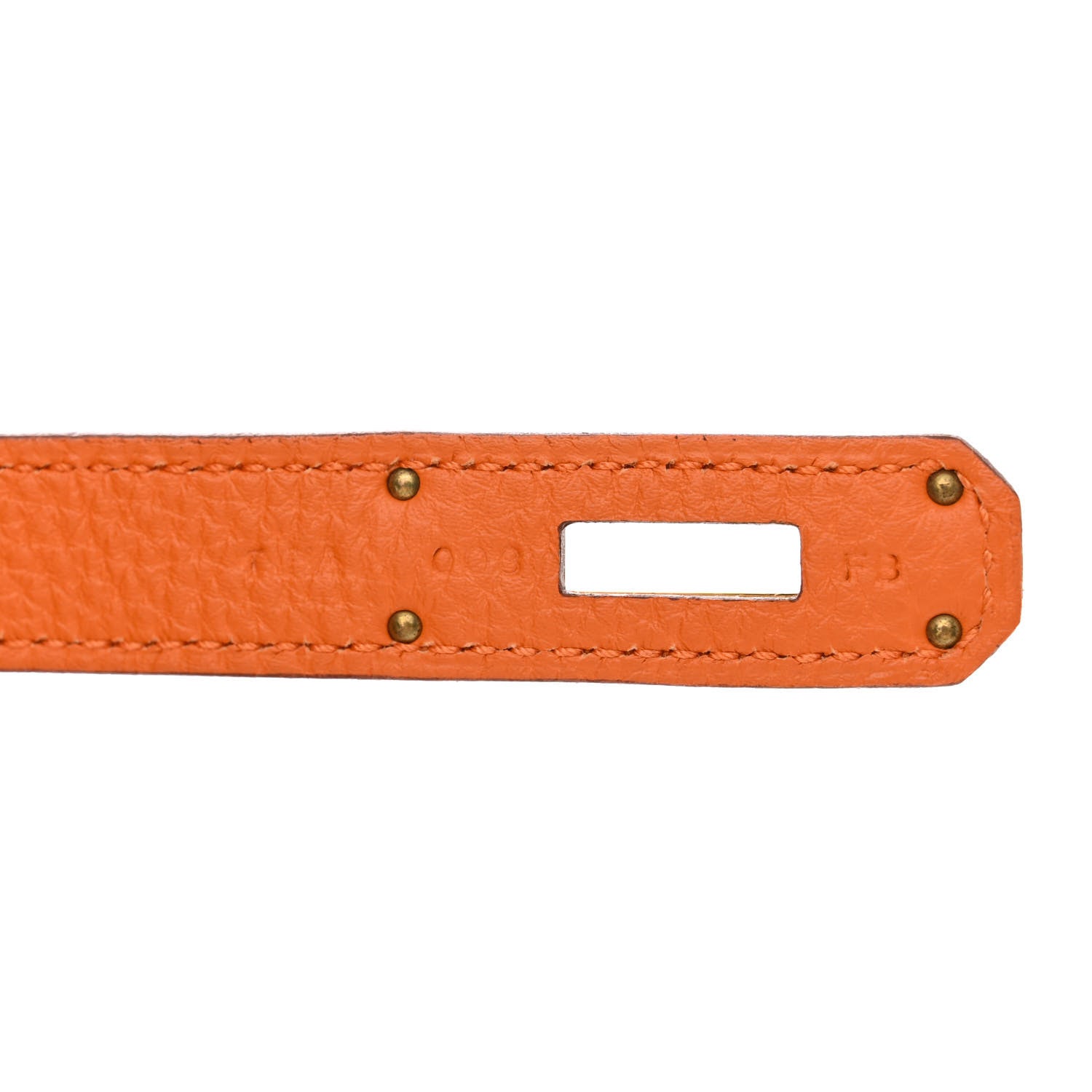 Hermes Togo Birkin 30 Orange 7 of 11
