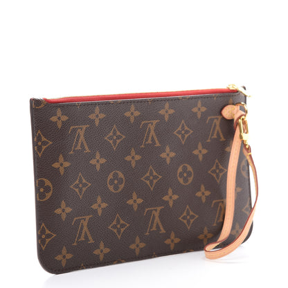 Louis Vuitton Monogram Neverfull MM GM Pochette Cherry 2 of 6