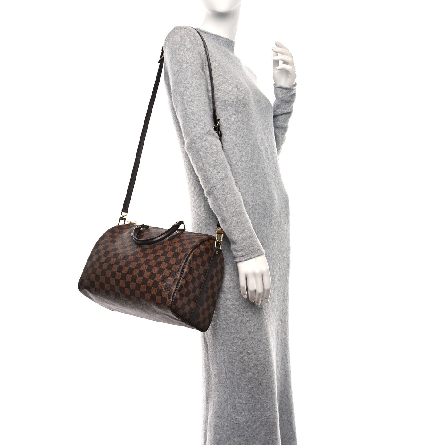 Damier Ebene Speedy Bandouliere 30
