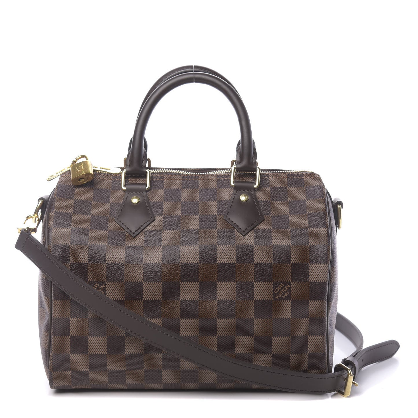 Damier Ebene Speedy Bandouliere 25