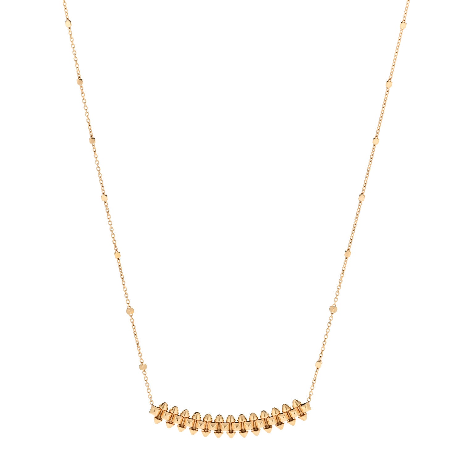 Cartier 18K Pink Gold Small Clash de Cartier Necklace 1 of 5
