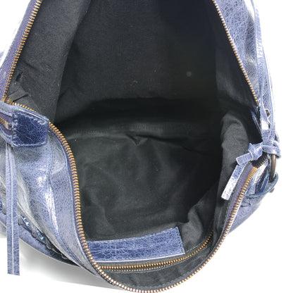 Balenciaga Agneau Day Hobo Bleu 5 of 7