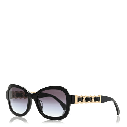 Chanel Acetate Chain Sunglasses 5465-Q-A Black 1 of 8