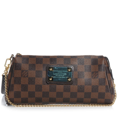 Louis Vuitton Damier Ebene Eva Clutch 1 of 8