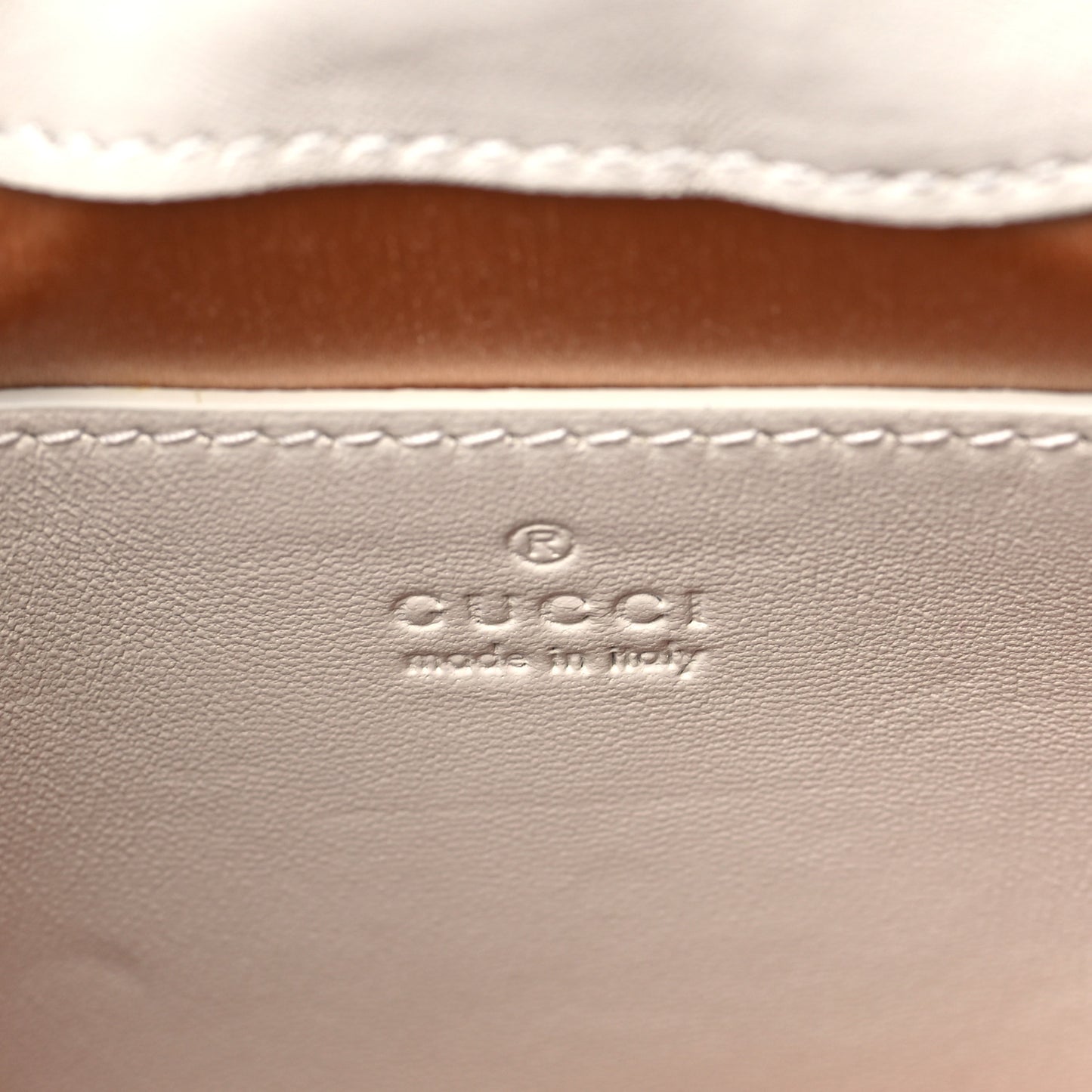 Calfskin Horsebit Slim Shoulder Bag White