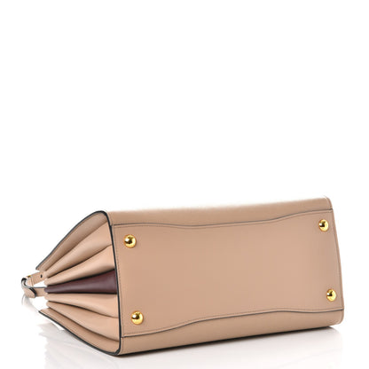 Prada Saffiano City Calfskin Bibliothèque Top Handle Cammeo Granato 5 of 9