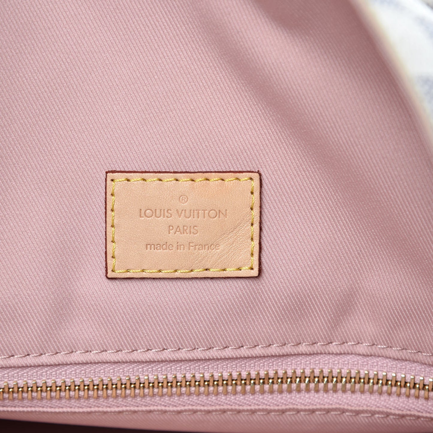 Damier Azur Graceful MM Rose Ballerine