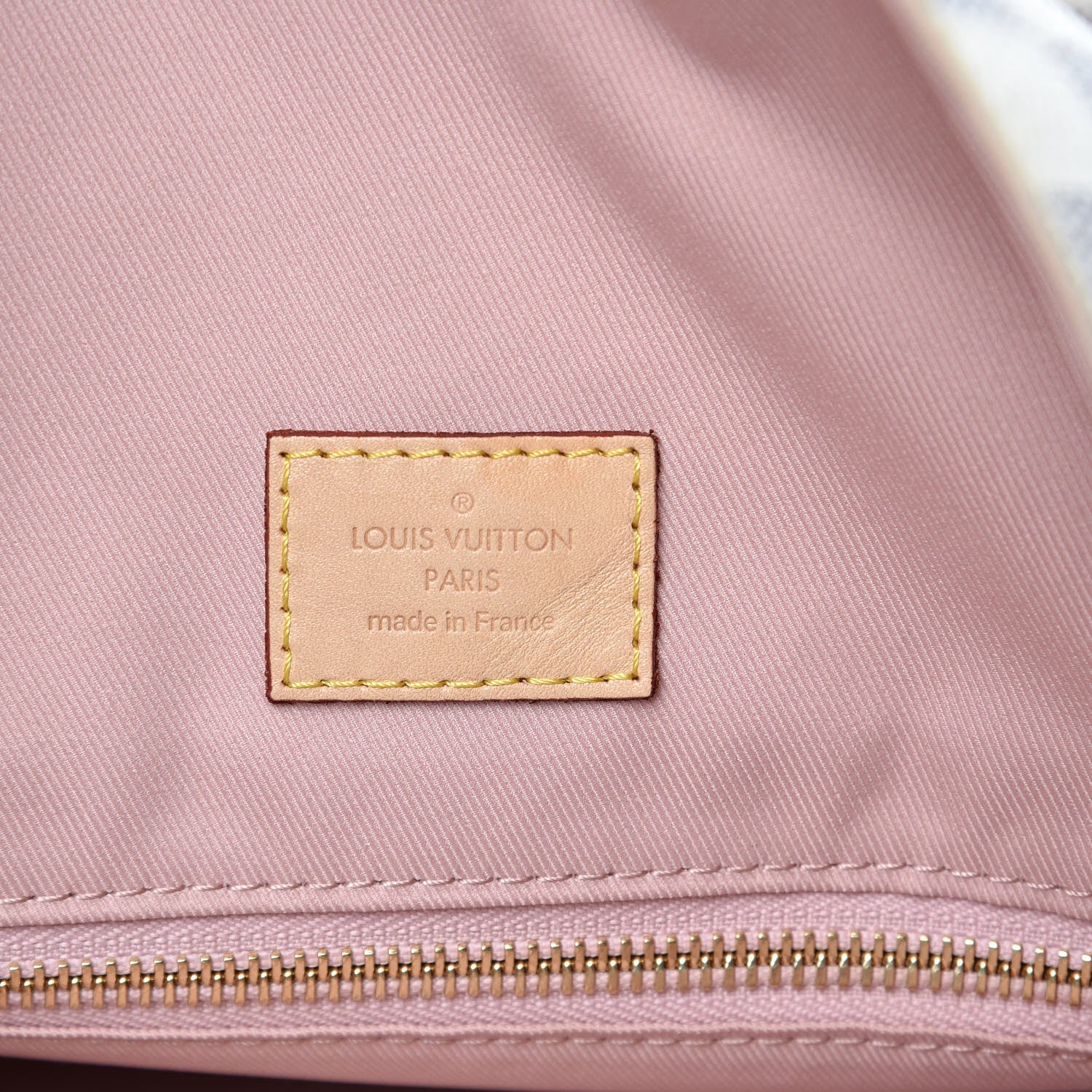 Louis Vuitton Damier Azur Graceful MM Rose Ballerine 6 of 18