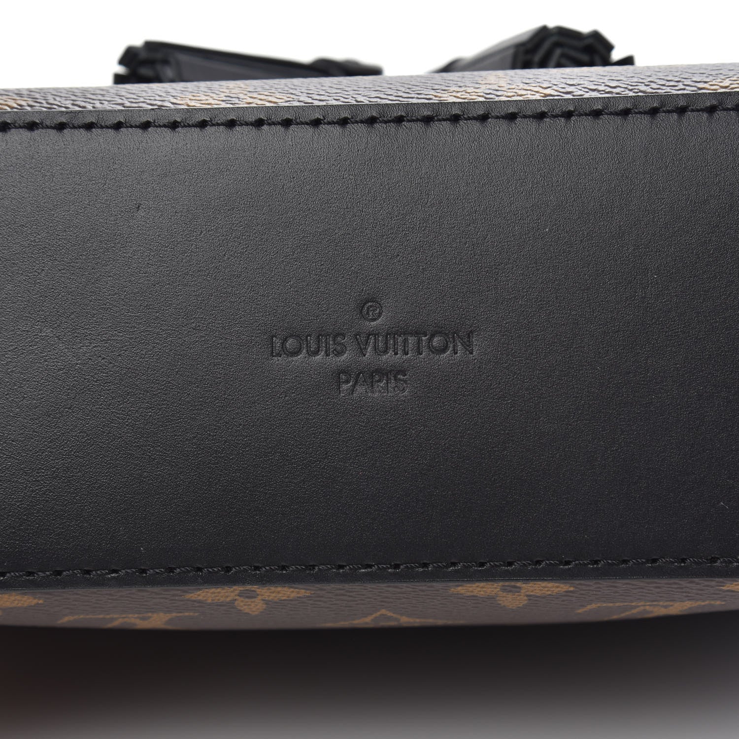 Louis Vuitton Monogram Saintonge Black 9 of 10