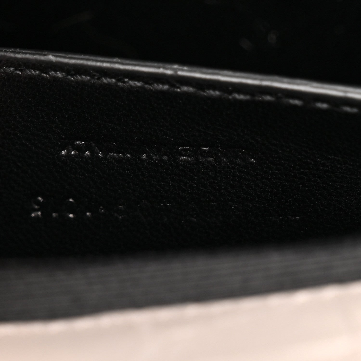 Saint Laurent Croc Embossed Calfskin Classic Kate Monogram Clutch Fog 7 of 10