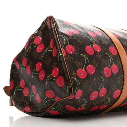 Louis Vuitton Monogram Cerises Keepall 45 9 of 10