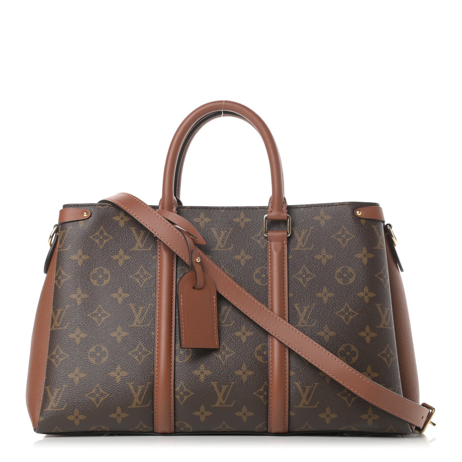 Louis Vuitton Monogram Soufflot MM Caramel 1 of 15
