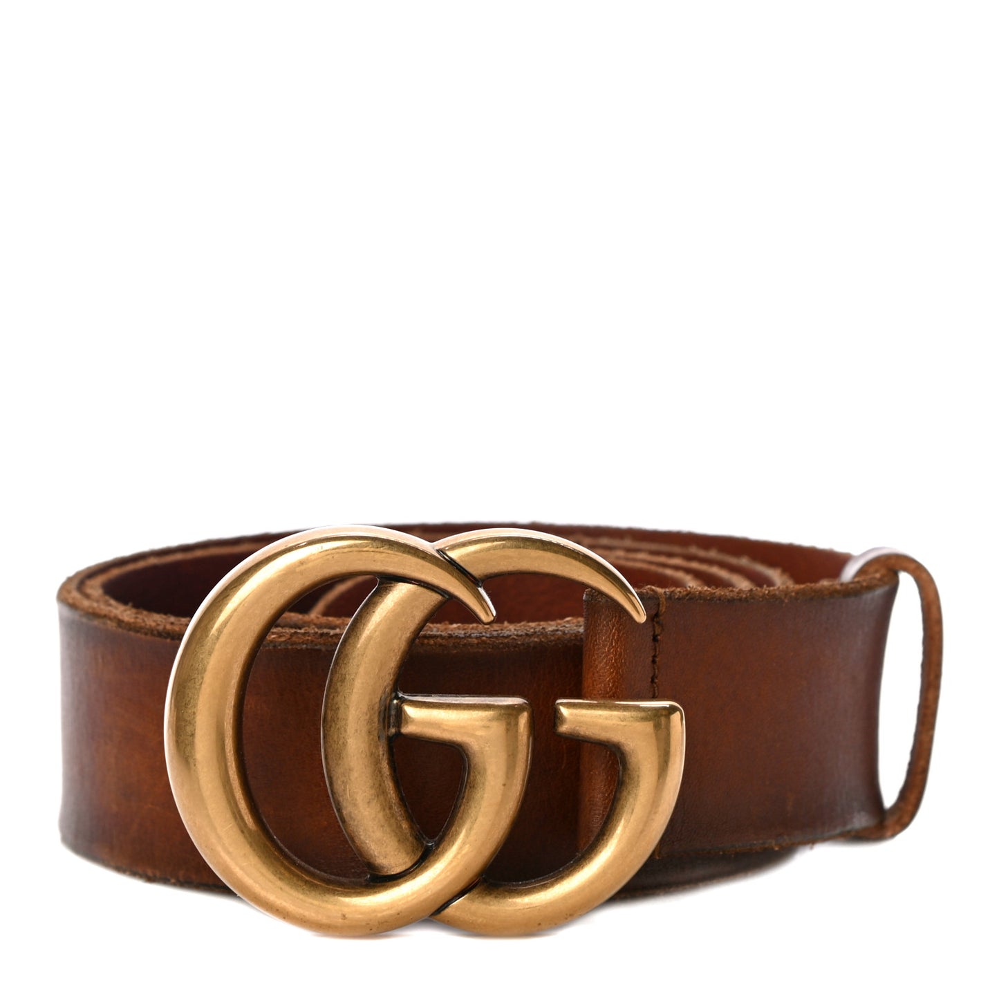 Faded Calfskin Double G 40mm Belt 95 38 Cuir