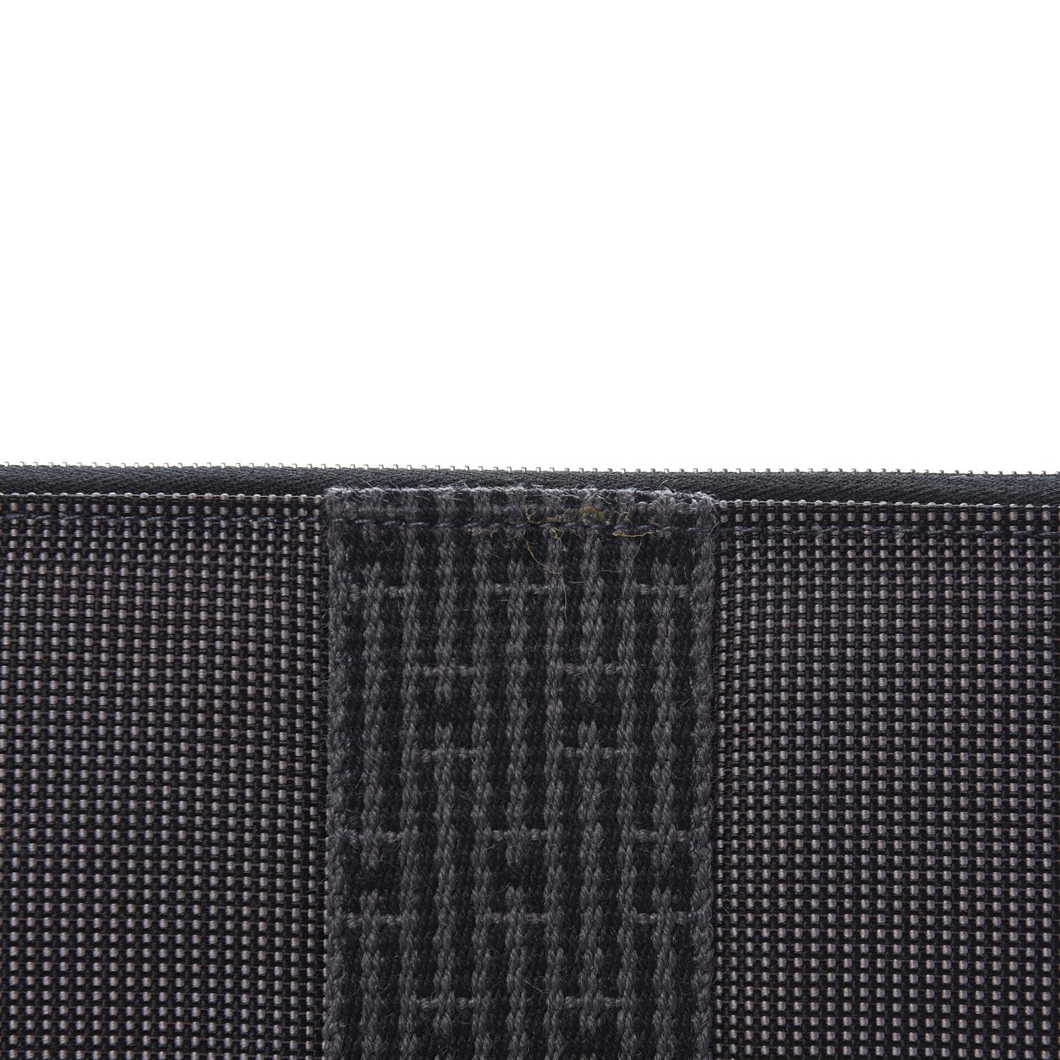 Hermes Canvas Herline Wallet Grey 8 of 9
