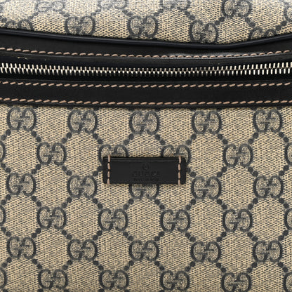 Gucci GG Supreme Monogram Belt Bag Navy 7 of 9