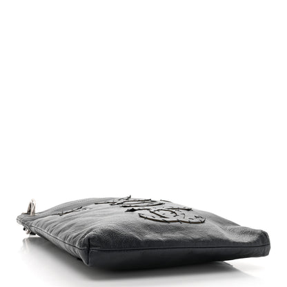 Chanel Calfskin Oser Sans Poser Messenger Dark Navy 4 of 12