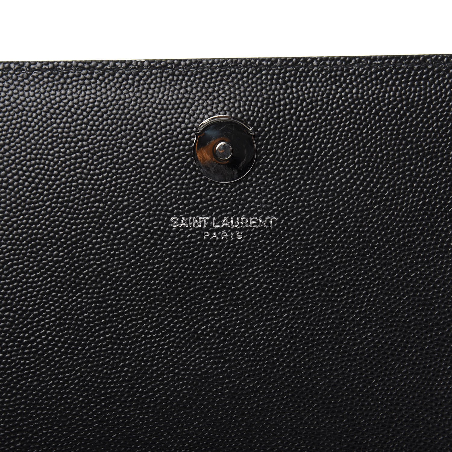 Saint Laurent Grain De Poudre Medium Classic Monogram Kate Satchel Black 9 of 10