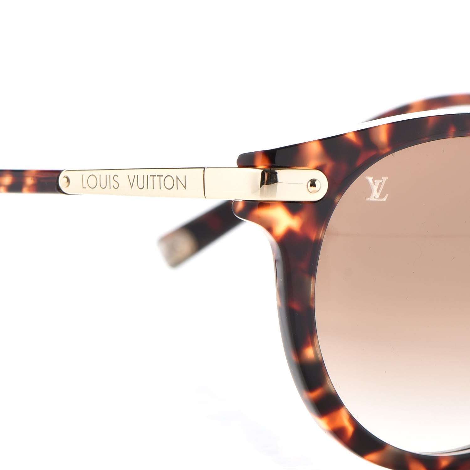 Louis Vuitton Rosemary Round Sunglasses Z0731W Tortoise 7 of 8