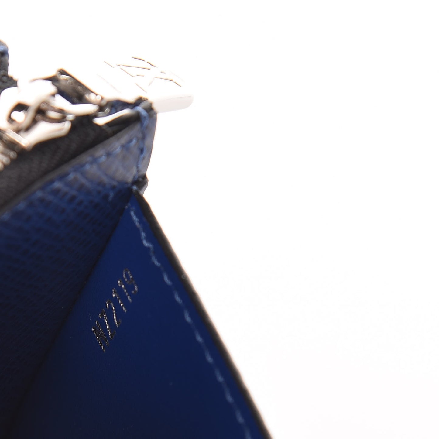 Monogram Taiga Coin Card Holder Cobalt