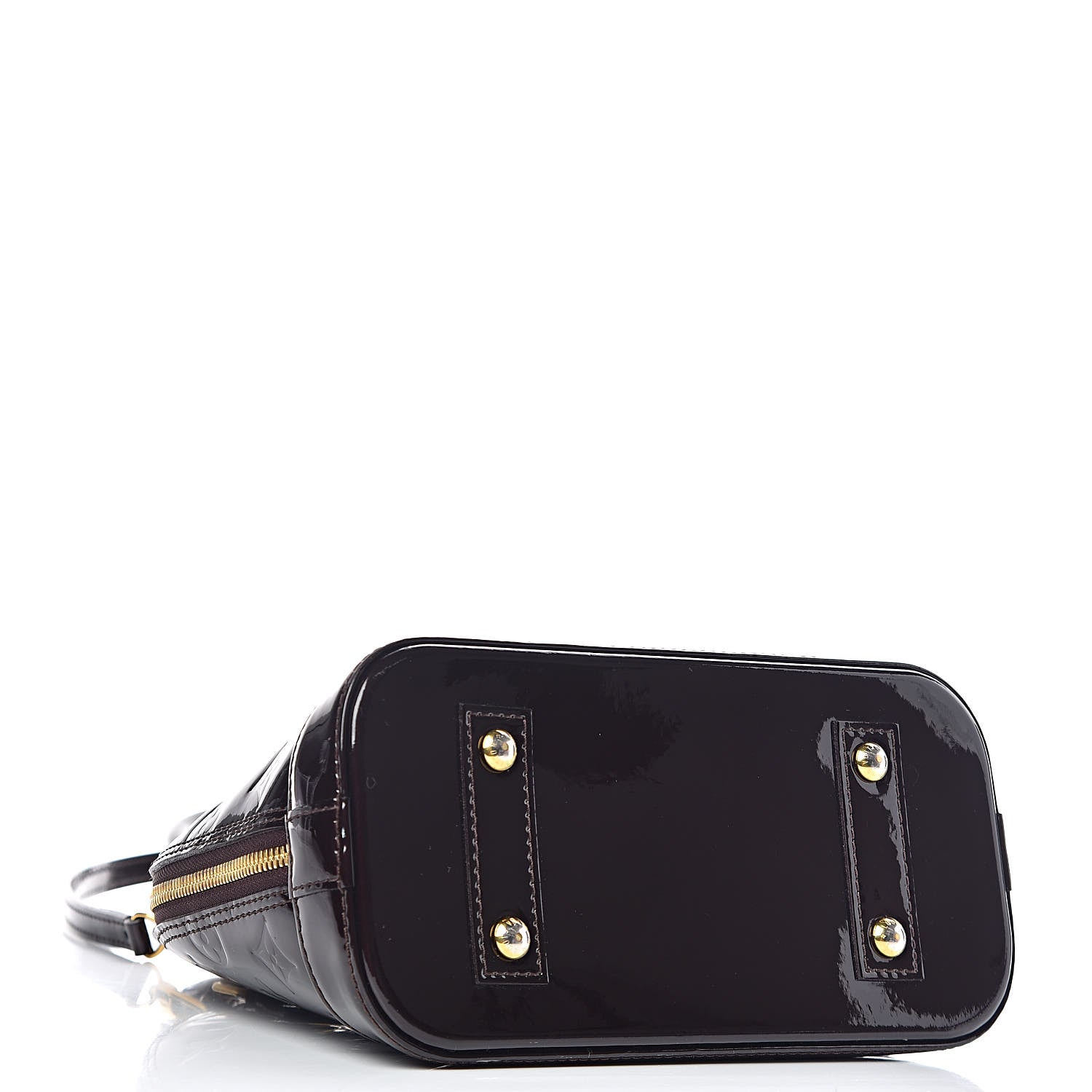 Louis Vuitton Vernis Alma BB Amarante 4 of 11