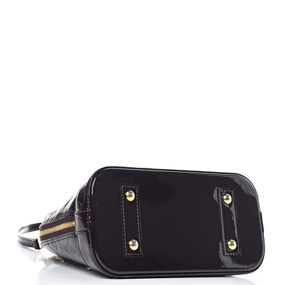 Louis Vuitton Vernis Alma BB Amarante 4 of 11