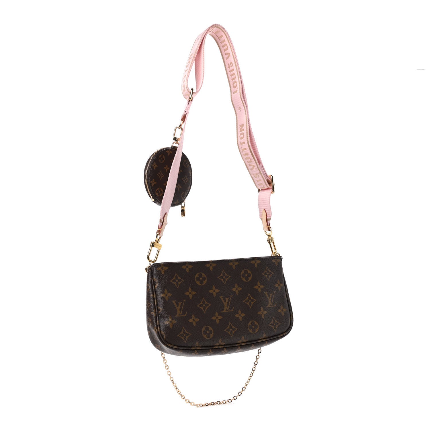 Louis Vuitton Monogram Multi Pochette Accessories Rose Clair 3 of 11