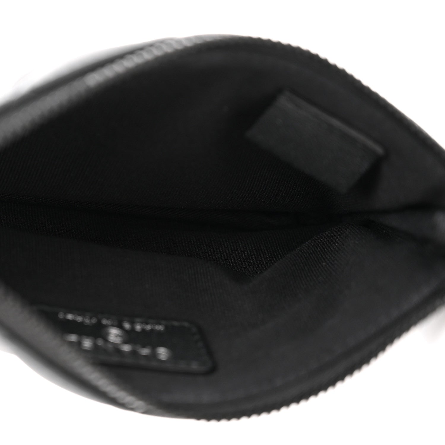 Chanel Iridescent Lambskin Quilted Cosmetic Case So Black 5 of 8