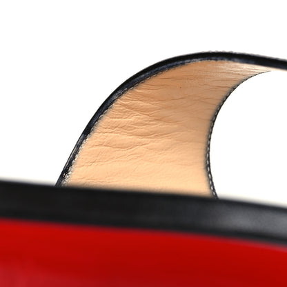 Christian Louboutin Shiny Nappa Sharpeta 100 Pumps 36.5 Black 10 of 11