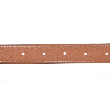 Hermes Swift Epsom 24mm Gamma Belt 90 Black Gold 6 of 7