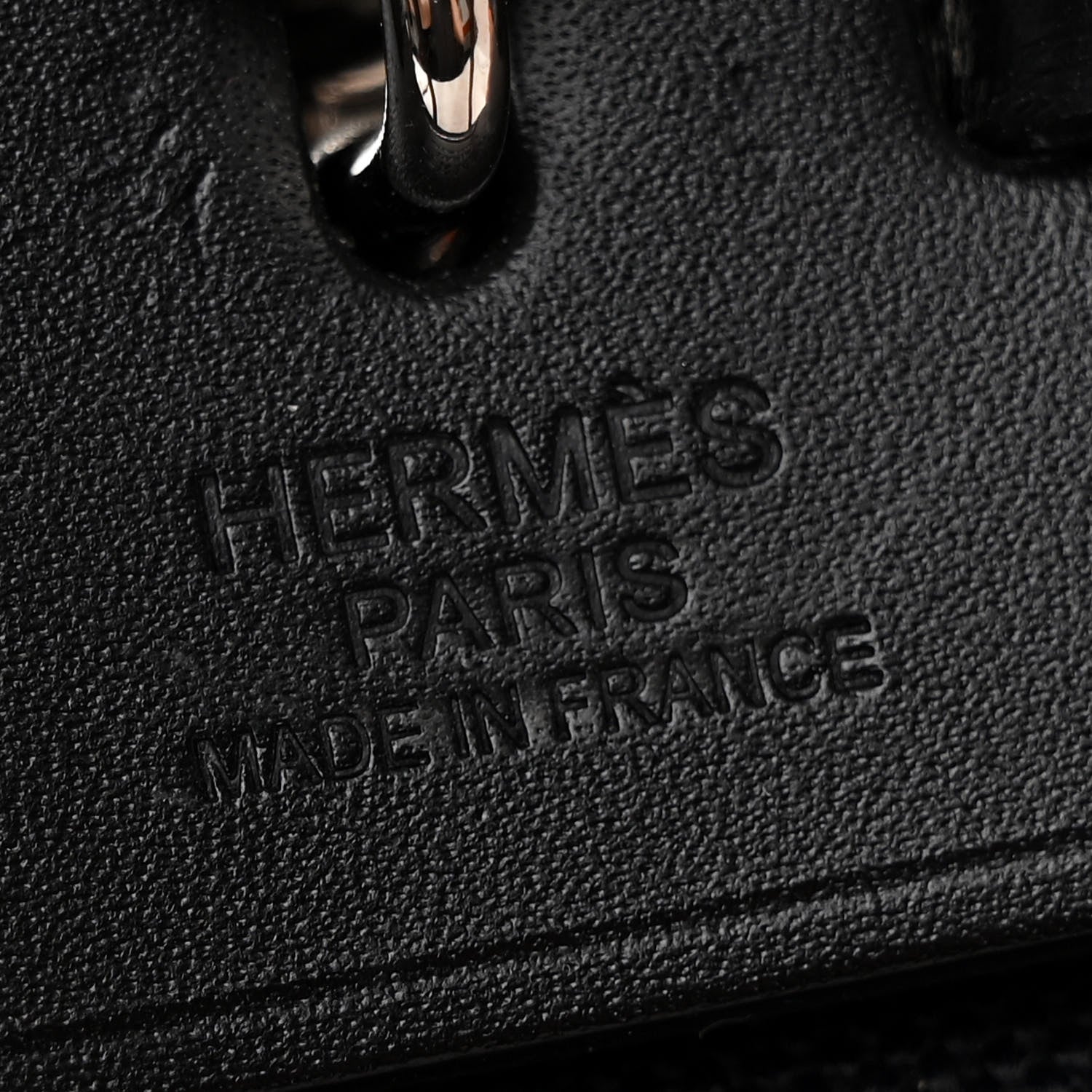 Hermes Military Toile Vache Hunter Herbag a Dos Zip Retourne Backpack Black 8 of 13