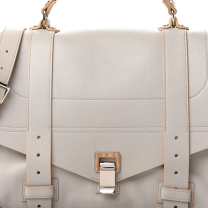 Proenza Schouler Lambskin Large PS1 Satchel Gray Banana 9 of 9
