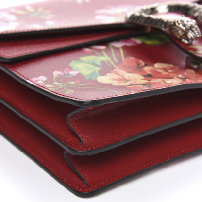 Gucci Calfskin Blooms Print Medium Dionysus Shoulder Bag Romantic Cherry Multicolor 8 of 10