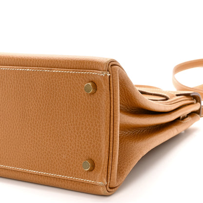 Hermes Ardenne Kelly Retourne 32 Naturelle 10 of 14