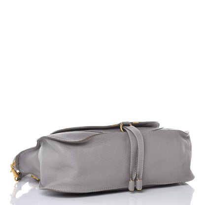Chloe Calfskin Medium Marcie Satchel Cashmere Grey 4 of 7