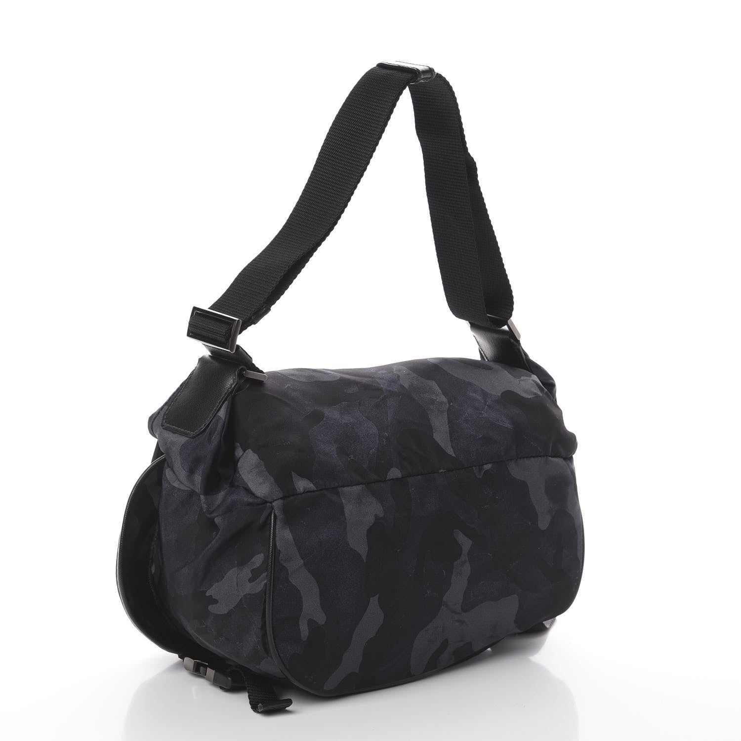 Prada Tessuto Nylon Camouflage Belt Bag Fumo 2 of 8