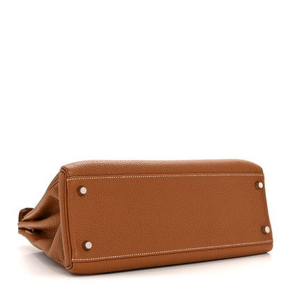 Hermes Togo Kelly Retourne 32 Gold 4 of 15