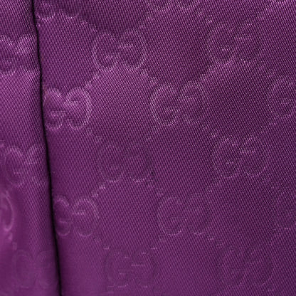 Gucci Nylon Guccissima Medium Tote Purple 32 of 35