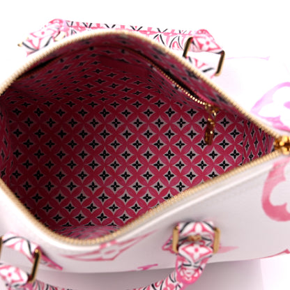 Louis Vuitton Monogram Giant By The Pool 2.0 Speedy Bandouliere 25 Rose 5 of 8