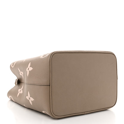 Louis Vuitton Empreinte Monogram Giant Neonoe MM Tourterelle Creme 5 of 10