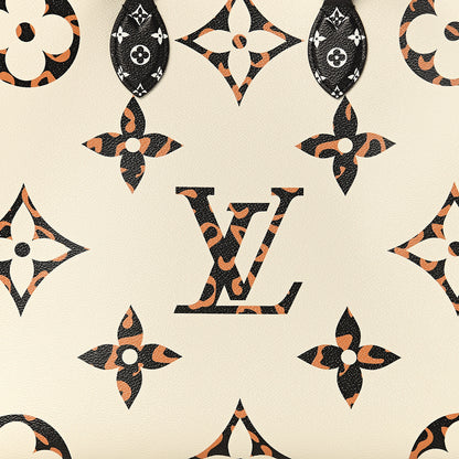 Louis Vuitton Monogram Giant Jungle Onthego GM Ivory 9 of 9