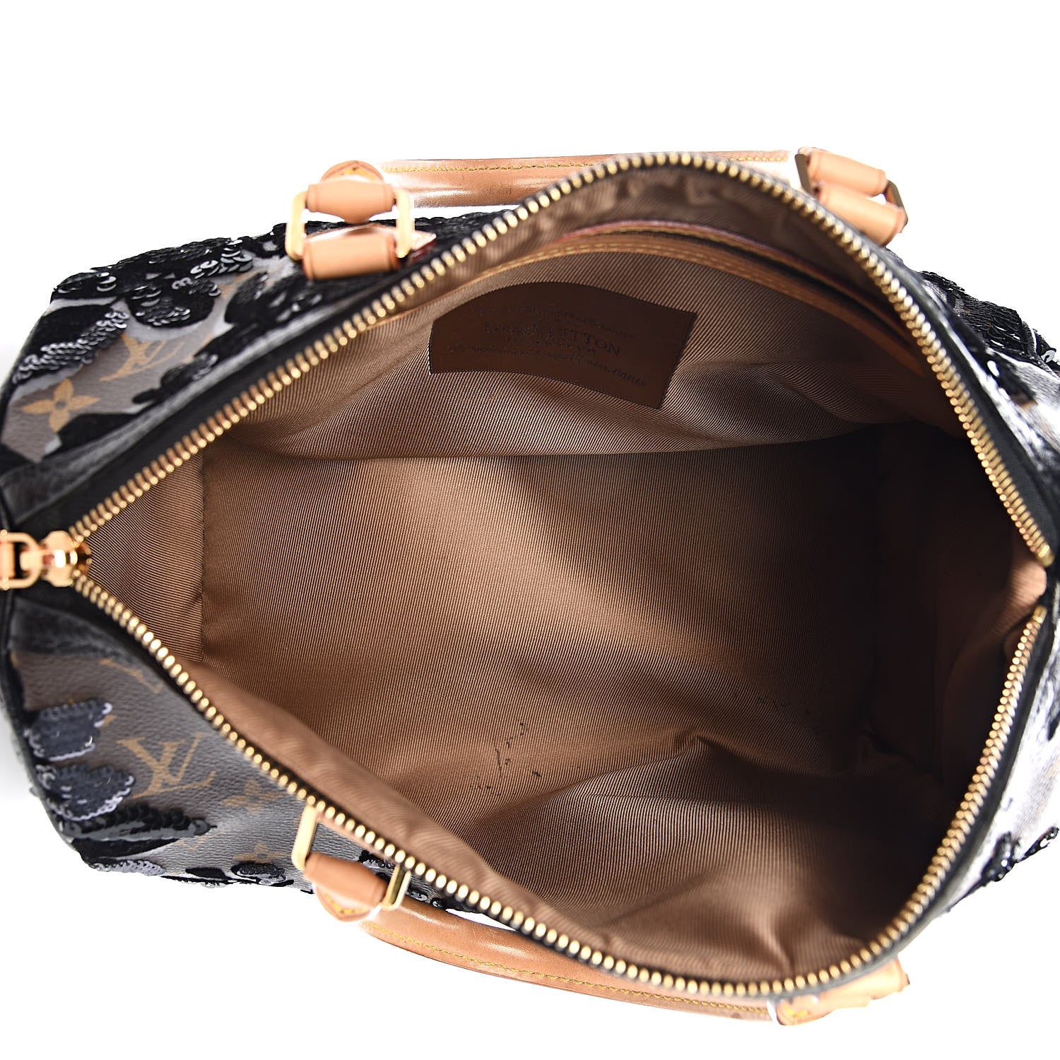 Louis Vuitton Monogram Fleur De Jais Sequins Speedy 30 5 of 16
