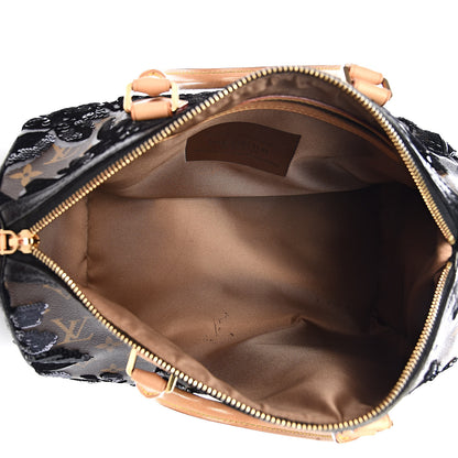 Louis Vuitton Monogram Fleur De Jais Sequins Speedy 30 5 of 16