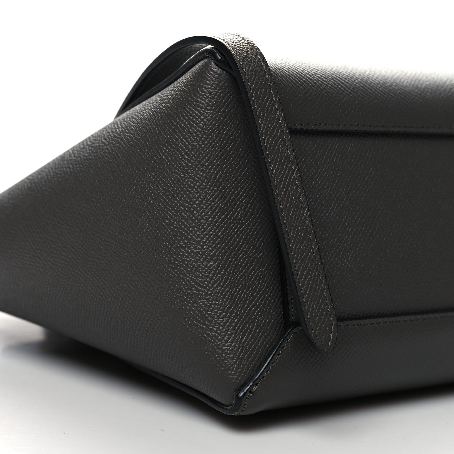 Celine Grained Calfskin Micro Belt Bag Grey 8 of 10