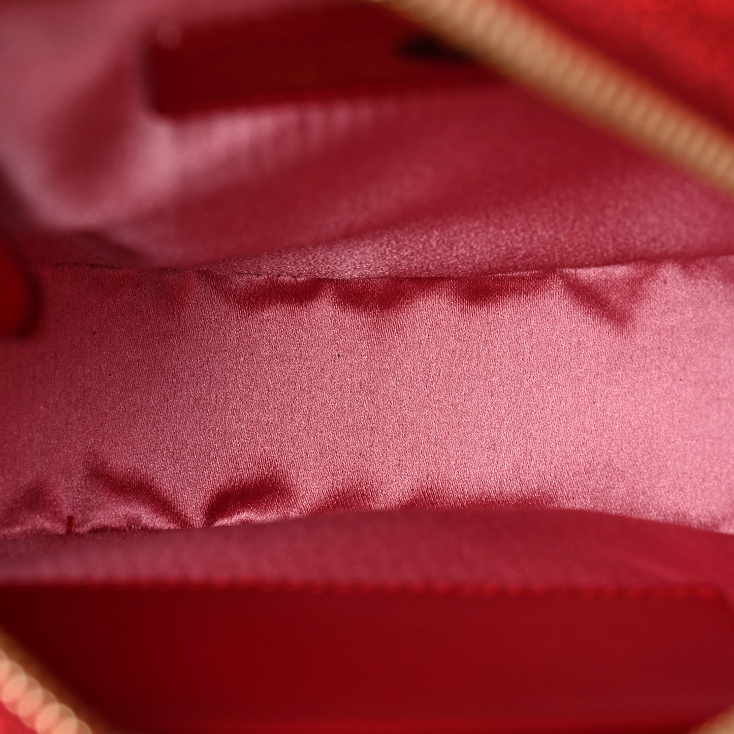 Glitter Round Crossbody Red