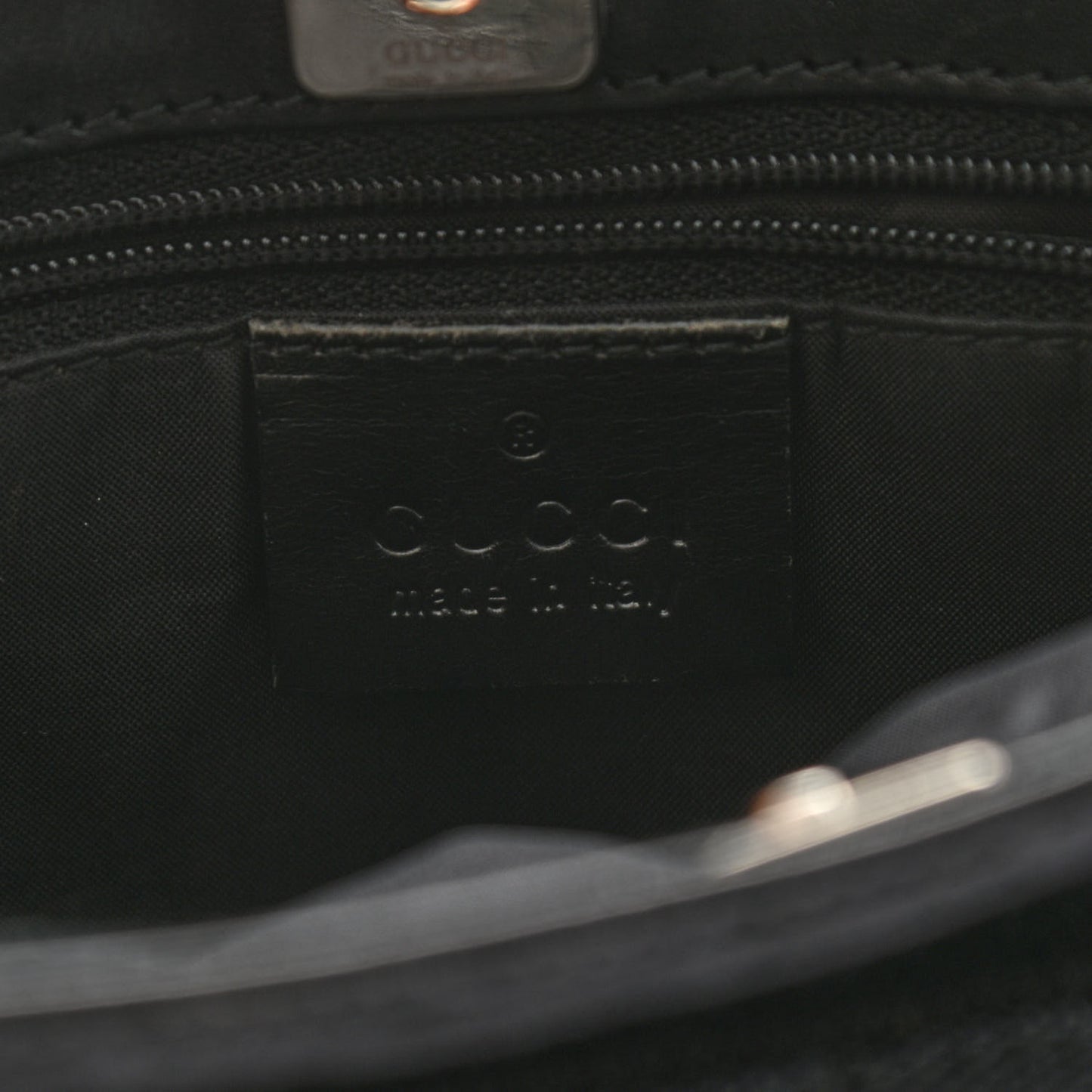 GG Plus Small Monogram Tote Black