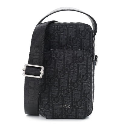 Christian Dior Oblique Crossbody Bag Black 1 of 8