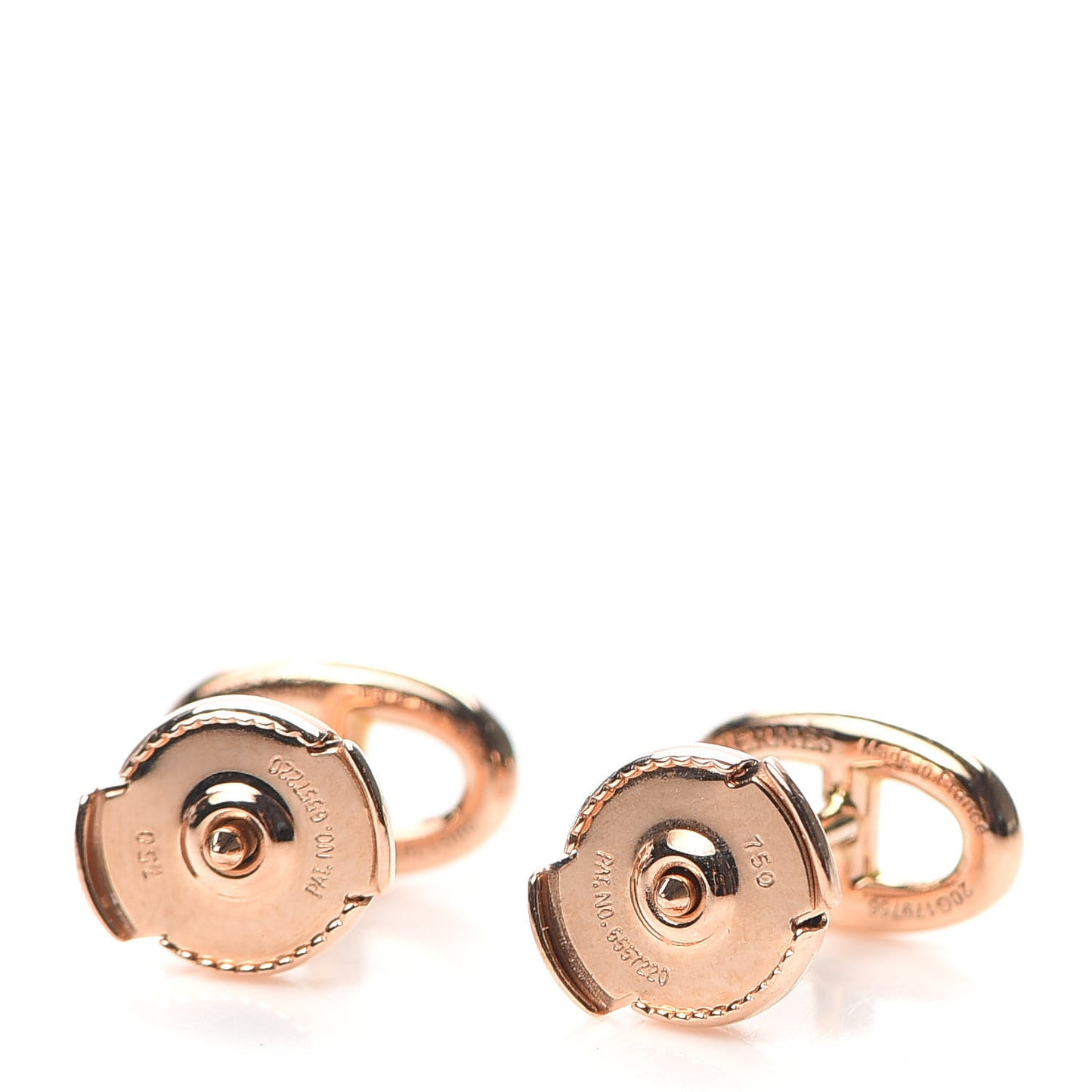18K Rose Gold TPM Farandole Stud Earrings