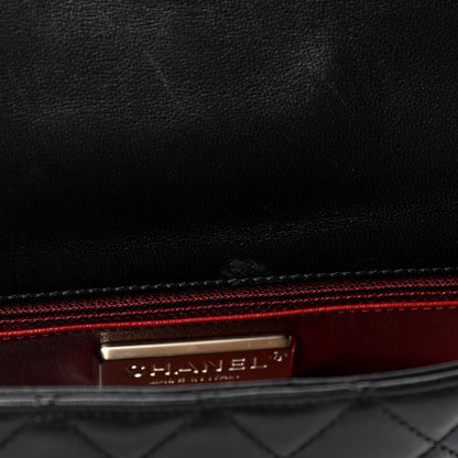 Chanel Lambskin Medium Westminster Pearl Flap Black 6 of 6
