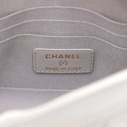 Chanel Caviar Quilted Camera Case Grey 6 of 11