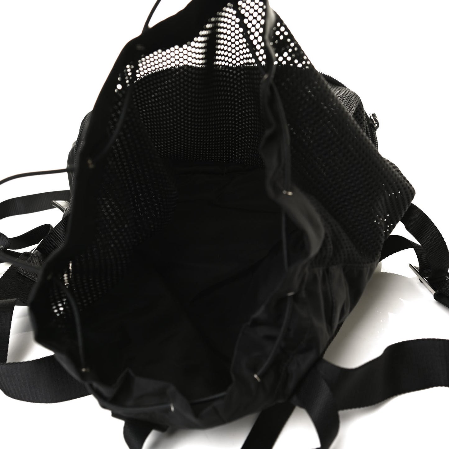 Re-Nylon Saffiano Convertible Belt Bag Black